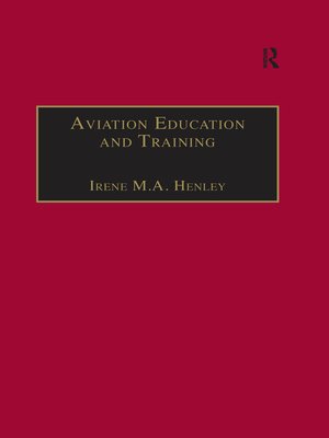cover image of Aviation Education and Training
